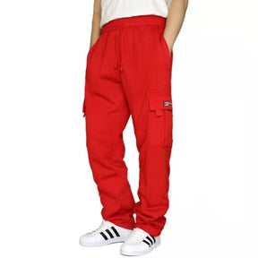 "Stylish Men’s Jogger Sweatpants with Stretch Waist and Drawstring"