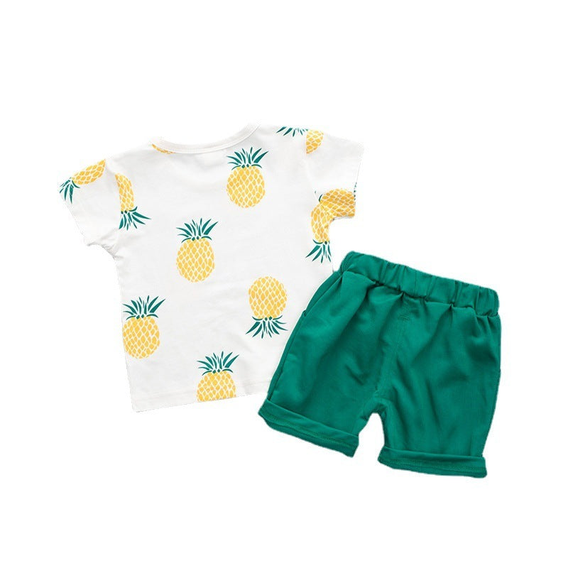 Summer Short-sleeved Suit Kids T-shirt