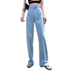 Women's Wide-leg Jeans Light Color