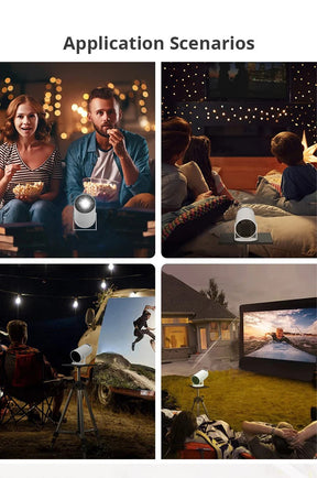 MovieHub™ Your Portable Smart HD Home Projector (Ultimate Viewing)