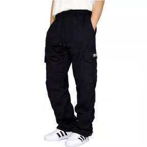 "Stylish Men’s Jogger Sweatpants with Stretch Waist and Drawstring"