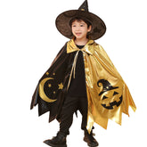 Halloween Children's Cloak Five-star Wizard's Hat Costume