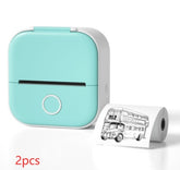 Portable Mini Thermal Label Printer Home Photo Printer