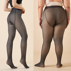 Women's Fake Transparent Skin Velvet Bottoming Pantyhose