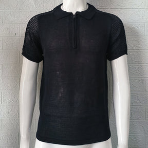 Summer Knitwear Men's Slim Top