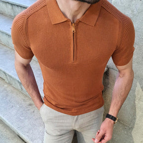 Summer Knitwear Men's Slim Top