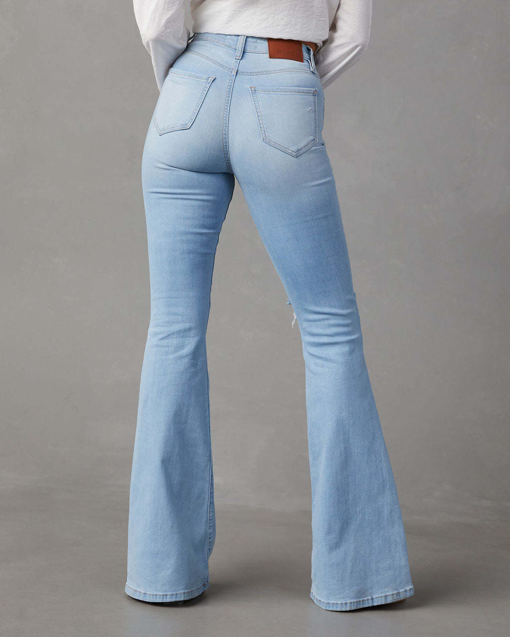 Fashion Temperament Wide-leg Jeans Women