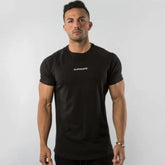 Men Fitted Gym T-Shirt